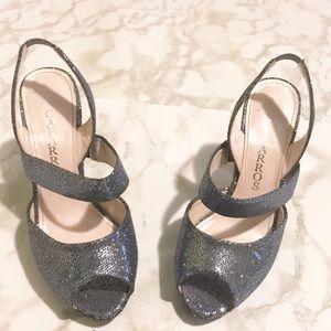 Caparros Sequin Heels Size 5B